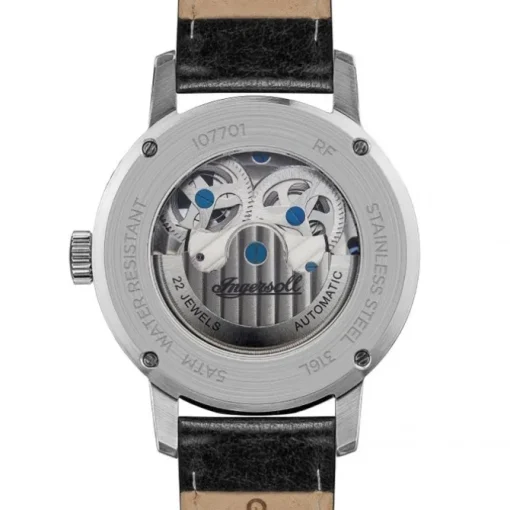 Ingersoll Herrenuhr Leder schwarz Ingersoll The Jazz Armbanduhr UIN07701