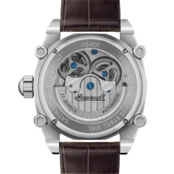 Ingersoll Herrenuhr Leder braun Ingersoll The Varsity Armbanduhr UIN15401