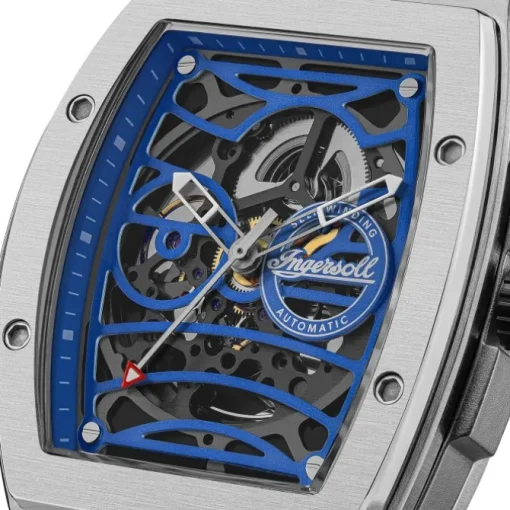 Ingersoll Herrenuhr PUR blau Ingersoll The Challenger Armbanduhr UIN12308