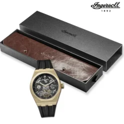 Ingersoll Herrenuhr PUR schwarz Ingersoll The Broadway Armbanduhr UIN12907