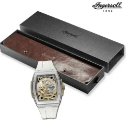 Ingersoll Herrenuhr PUR weiß Ingersoll The Challenger Armbanduhr UIN12309