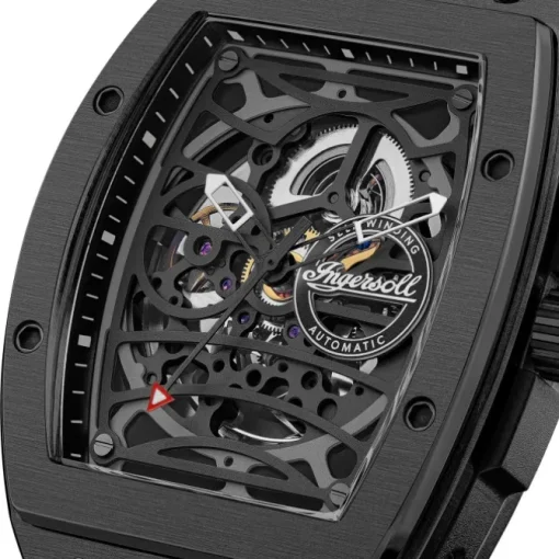 Ingersoll Herrenuhr PUR/Alcantara schwarz Challenger Armbanduhr UIN12307