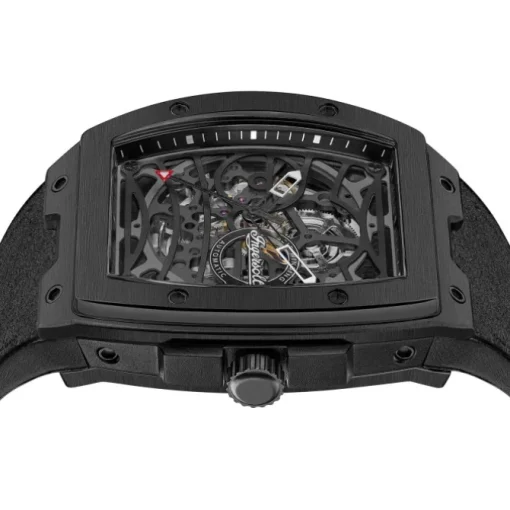Ingersoll Herrenuhr PUR/Alcantara schwarz Challenger Armbanduhr UIN12307