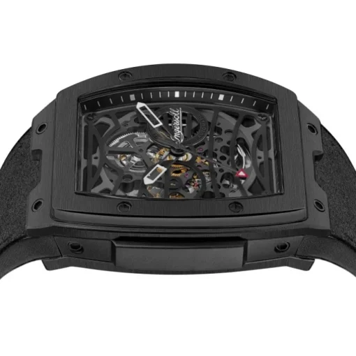 Ingersoll Herrenuhr PUR/Alcantara schwarz Challenger Armbanduhr UIN12307