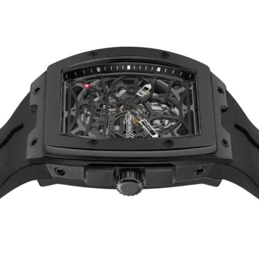 Ingersoll Herrenuhr Silikon schwarz Ingersoll The Rim Armbanduhr UIN16201