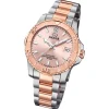 Jaguar Damen Armbanduhr Cosmopolitan J871/4 Edelstahl silber rosegold UJ871/4