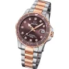 Jaguar Damen Armbanduhr Cosmopolitan J871/2 Edelstahl silber rosegold UJ871/2