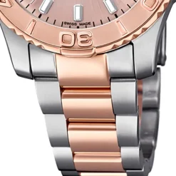 Jaguar Damen Armbanduhr Cosmopolitan J871/4 Edelstahl silber rosegold UJ871/4