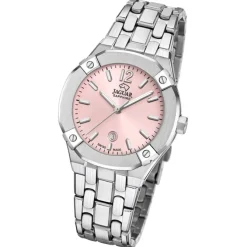 Jaguar Damenuhr Edelstahl silber Jaguar Diplomatic Armbanduhr UJ1016/2