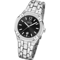 Jaguar Damenuhr Edelstahl silber Jaguar Diplomatic Armbanduhr UJ1016/3