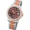 Jaguar Damenuhr Edelstahl silber rosegold Jaguar Executive Armbanduhr UJ894/2