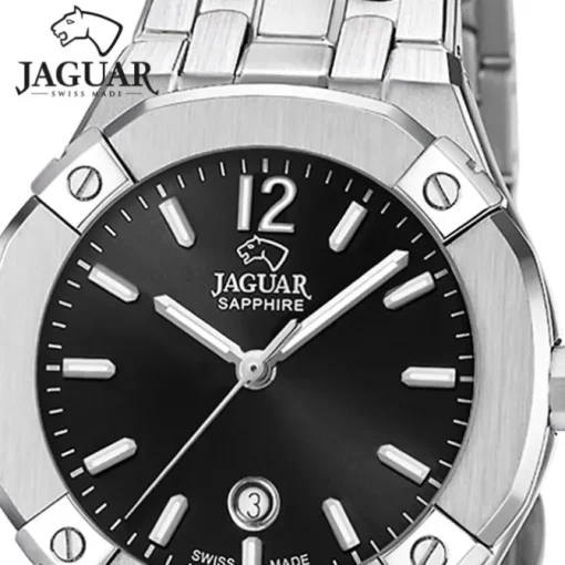 Jaguar Damenuhr Edelstahl silber Jaguar Diplomatic Armbanduhr UJ1016/3
