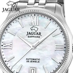 Jaguar Damenuhr Edelstahl silber Jaguar Heritage Armbanduhr UJ1000/1