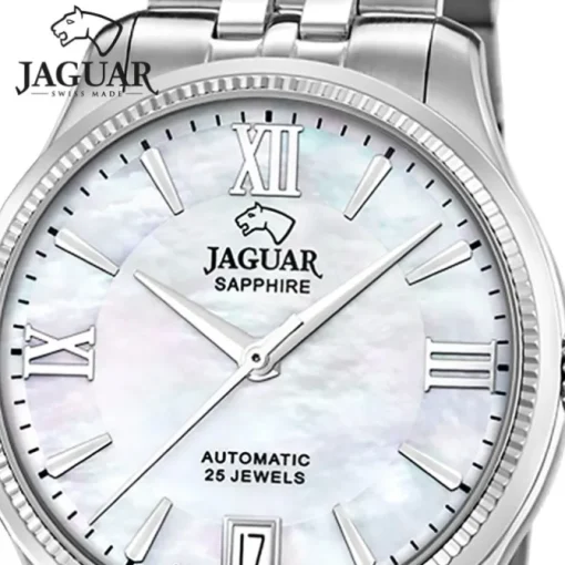 Jaguar Damenuhr Edelstahl silber Jaguar Heritage Armbanduhr UJ1000/1