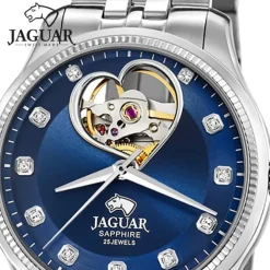 Jaguar Damenuhr Edelstahl silber Jaguar Coeur Armbanduhr UJ994/2