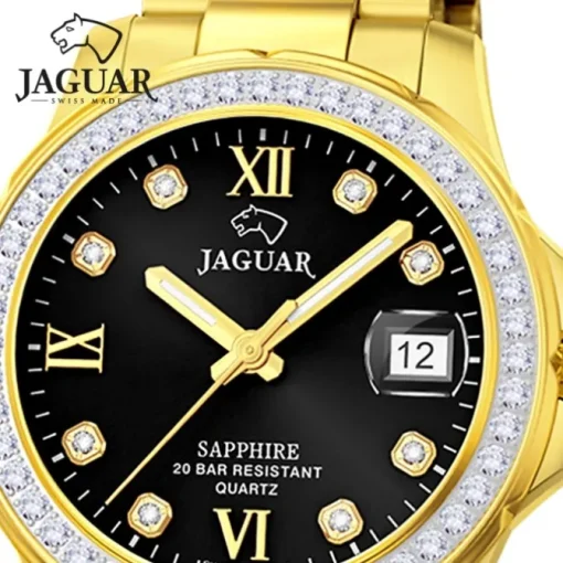 Jaguar Damenuhr Edelstahl gold Jaguar Executive Armbanduhr UJ895/4