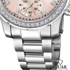 Jaguar Damenuhr Edelstahl silber Jaguar Connected Armbanduhr UJ980/2