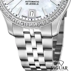Jaguar Damenuhr Edelstahl silber Jaguar Heritage Armbanduhr UJ997/1