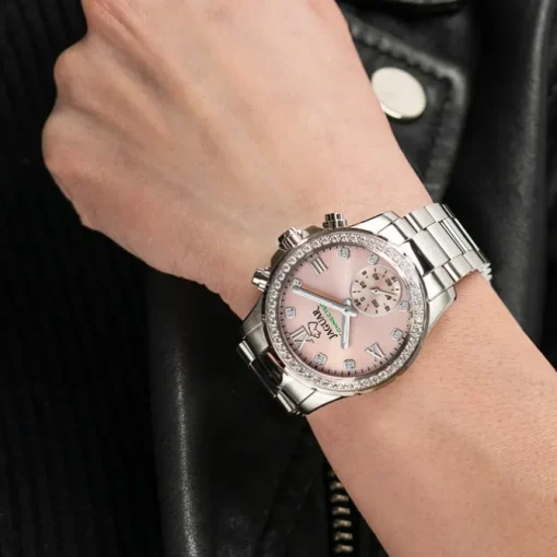 Jaguar Damenuhr Edelstahl silber Jaguar Connected Armbanduhr UJ980/2