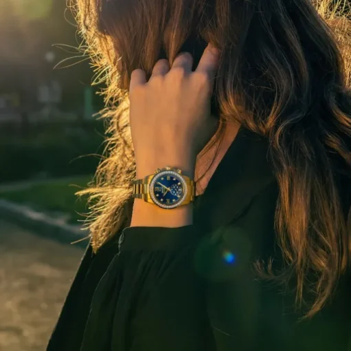 Jaguar Damenuhr Edelstahl gold Jaguar Connected Armbanduhr UJ983/3