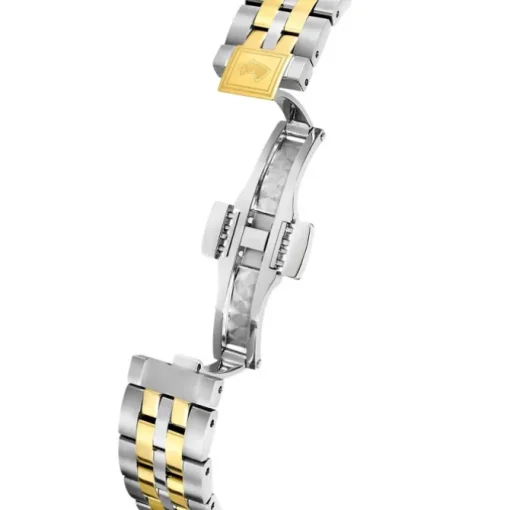 Jaguar Damenuhr Edelstahl silber gold Jaguar Heritage Armbanduhr UJ998/1
