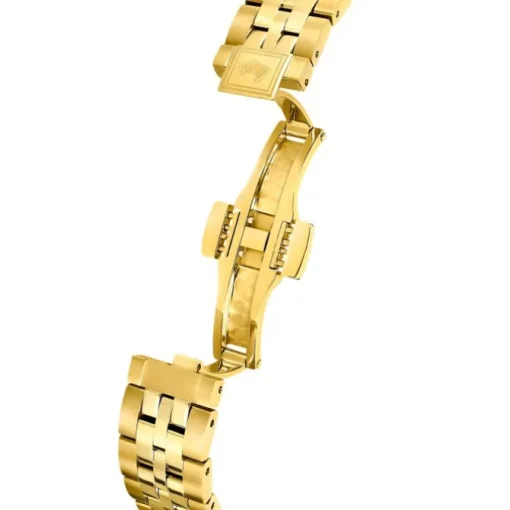 Jaguar Damenuhr Edelstahl gold Jaguar Coeur Armbanduhr UJ996/1