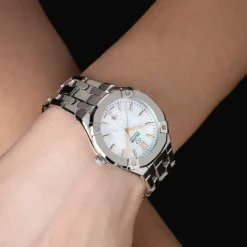 Jaguar Damenuhr Edelstahl silber Jaguar Diplomatic Armbanduhr UJ1016/1
