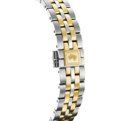 Jaguar Damenuhr Edelstahl silber gold Jaguar Heritage Armbanduhr UJ998/1