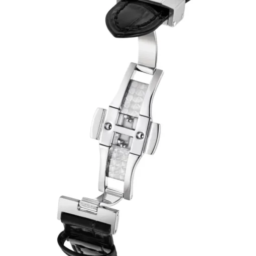 Jaguar Damenuhr Leder schwarz Jaguar Heritage Armbanduhr UJ998/B