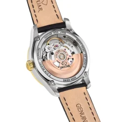 Jaguar Damenuhr Leder schwarz Jaguar Heritage Armbanduhr UJ998/B