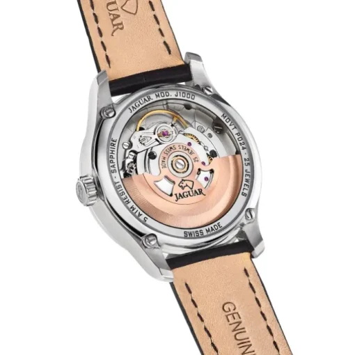 Jaguar Damenuhr Leder schwarz Jaguar Heritage Armbanduhr UJ1000/A
