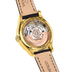 Jaguar Damenuhr Leder schwarz Jaguar Heritage Armbanduhr UJ999/A