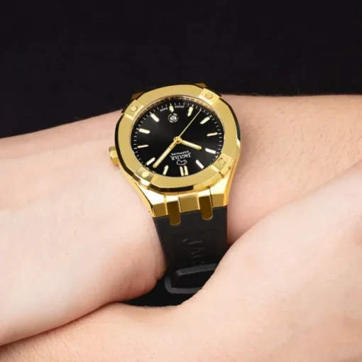 Jaguar Damenuhr Silikon schwarz Jaguar Diplomatic Armbanduhr UJ1018/1