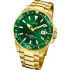 Jaguar Herren Armbanduhr Executive J877/2 Analog Edelstahl gold UJ877/2