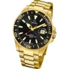 Jaguar Herren Armbanduhr Executive J877/3 Analog Edelstahl gold UJ877/3
