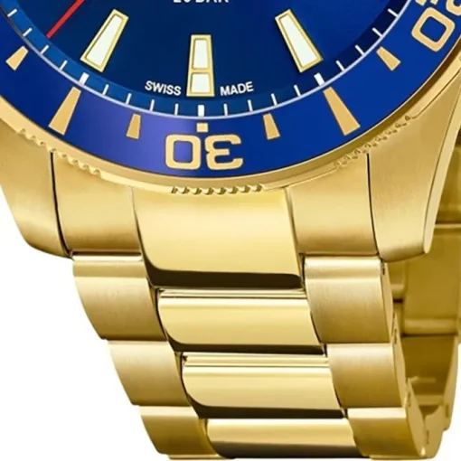 Jaguar Herren Armbanduhr Executive J877/1 Analog Edelstahl gold UJ877/1