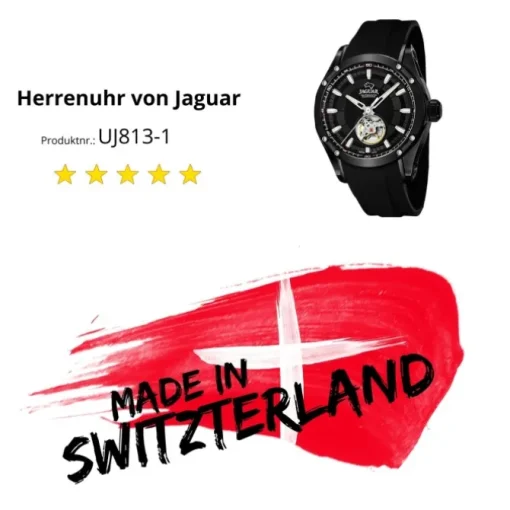 Jaguar Herren-Armbanduhr Automatik J813/1 Saphirglas Special Edition UJ813/1
