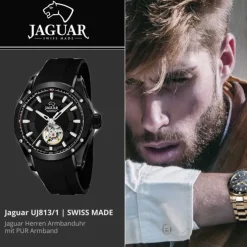 Jaguar Herren-Armbanduhr Automatik J813/1 Saphirglas Special Edition UJ813/1