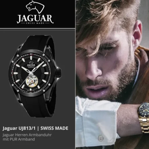 Jaguar Herren-Armbanduhr Automatik J813/1 Saphirglas Special Edition UJ813/1