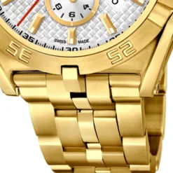 Jaguar Herren-Armbanduhr Edelstahl gold J853/1 Saphir Executive UJ853/1