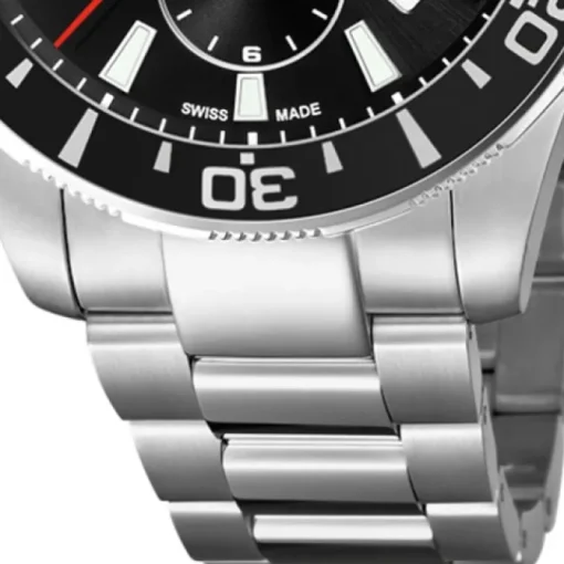 Jaguar Herren-Armbanduhr Edelstahl silber J861/3 Saphir Executive UJ861/3
