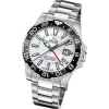 Jaguar Herrenuhr Edelstahl silber Jaguar Ceramic Armbanduhr UJ1011/1