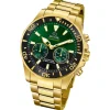 Jaguar Herrenuhr Edelstahl gold Jaguar Connected Armbanduhr UJ899/5
