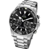Jaguar Herrenuhr Edelstahl silber Jaguar Connected Armbanduhr UJ888/2