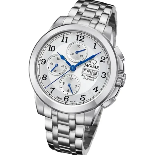 Jaguar Herrenuhr Edelstahl silber Jaguar Le Chronographe Armbanduhr UJ978/1