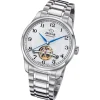 Jaguar Herrenuhr Edelstahl silber Jaguar Balancier Armbanduhr UJ965/1