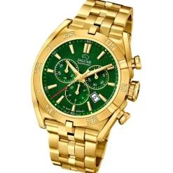 Jaguar Herrenuhr Edelstahl gold Jaguar Executive Armbanduhr UJ853/A