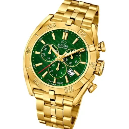 Jaguar Herrenuhr Edelstahl gold Jaguar Executive Armbanduhr UJ853/A