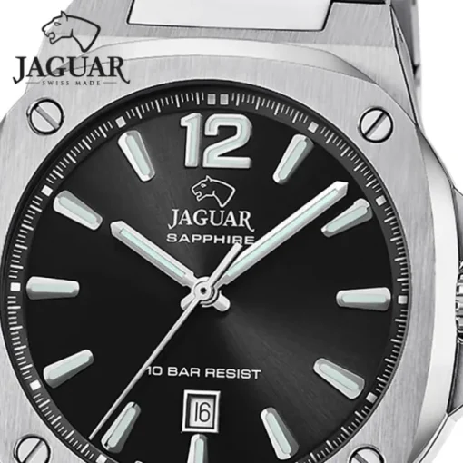 Jaguar Herrenuhr Edelstahl silber Jaguar RC. Armabnduhr UJ1024/3