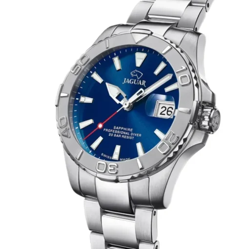 Jaguar Herrenuhr Edelstahl silber Jaguar Pro Diver Armbanduhr UJ969/2